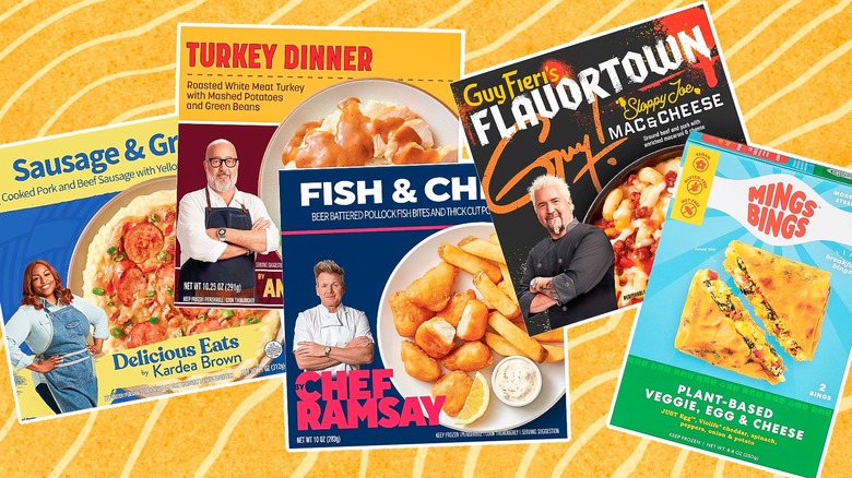 Five celebrity chef frozen meals