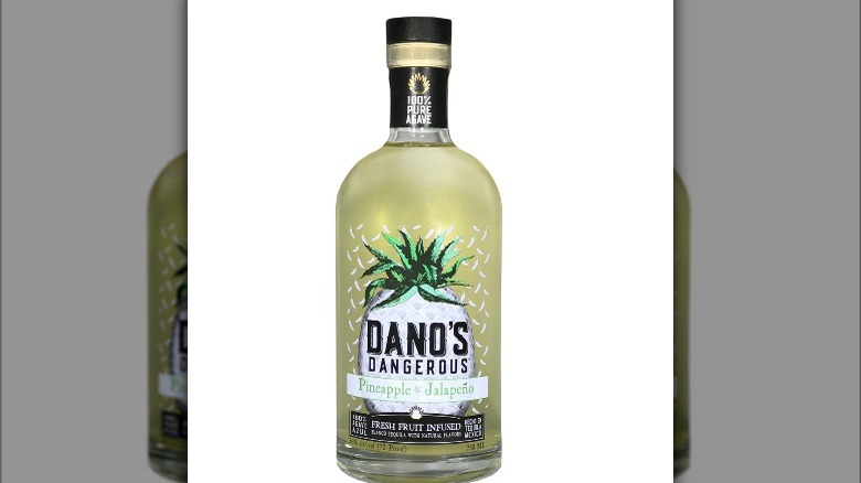 Dano's Dangerous Pineapple Jalapeño tequila