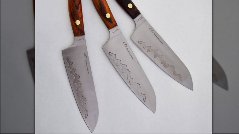 teton edge santoku ironwood chef's knives