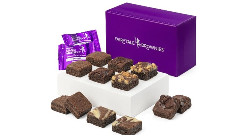 assorted brownies and packaging