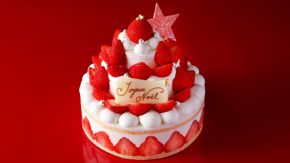 Japanese Christmas cake 