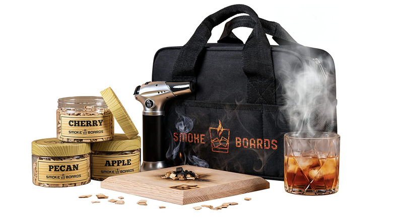 Smoke Boards cocktail smoker kit 