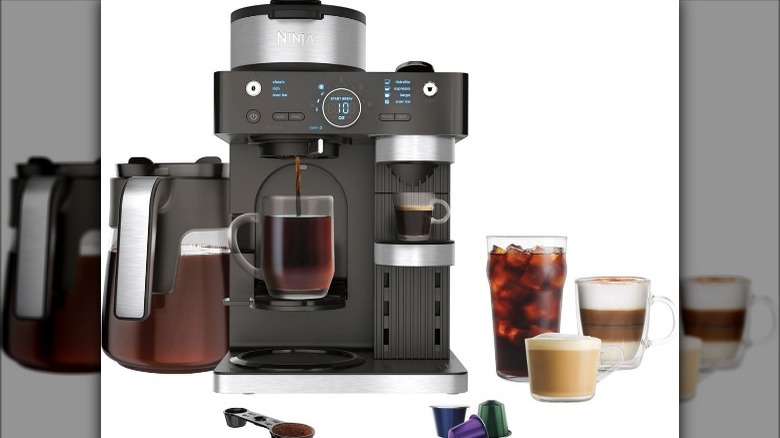 Ninja 7 Style espresso and coffee barista system