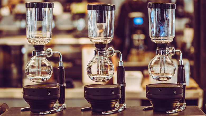 Three cold brew coffee makers