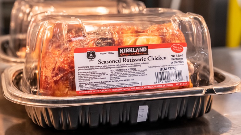 Costco Kirkland Signature rotisserie chicken