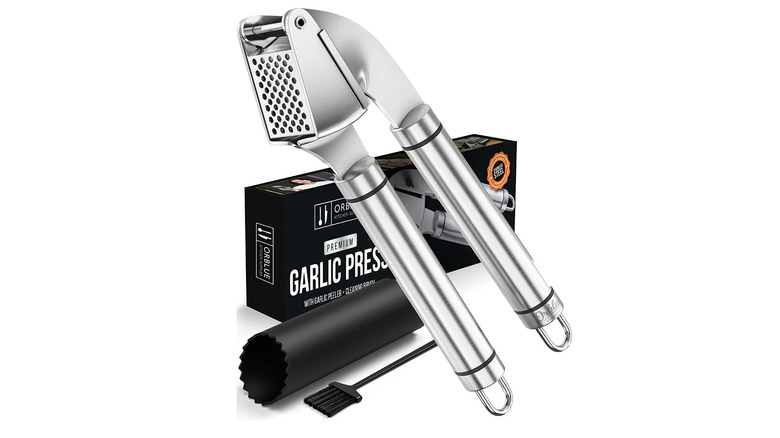 ORBLUE stainless steel garlic press