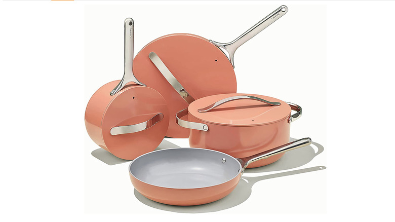 Caraway nonstick ceramic cookware set