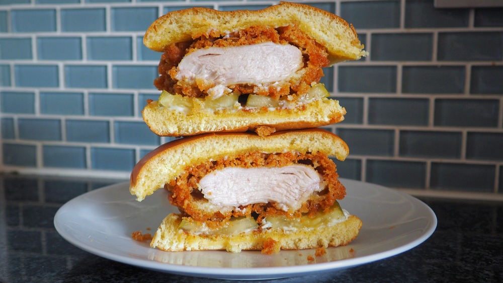 copycat Popeyes chicken sandwich 