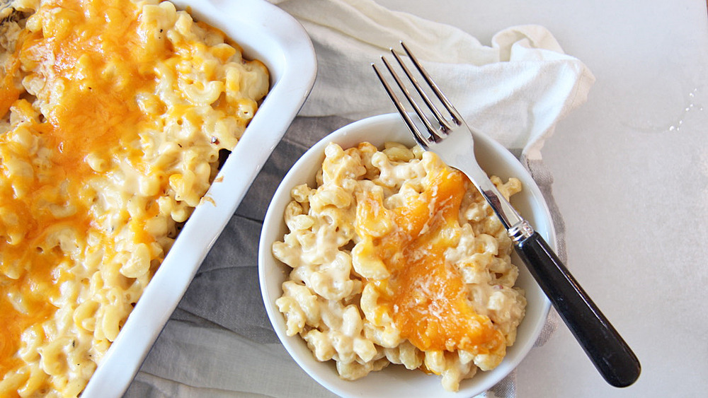 copycat Trader Joe's mac and cheese recipe served