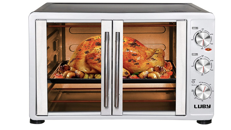 LUBY Large Toaster Countertop Oven