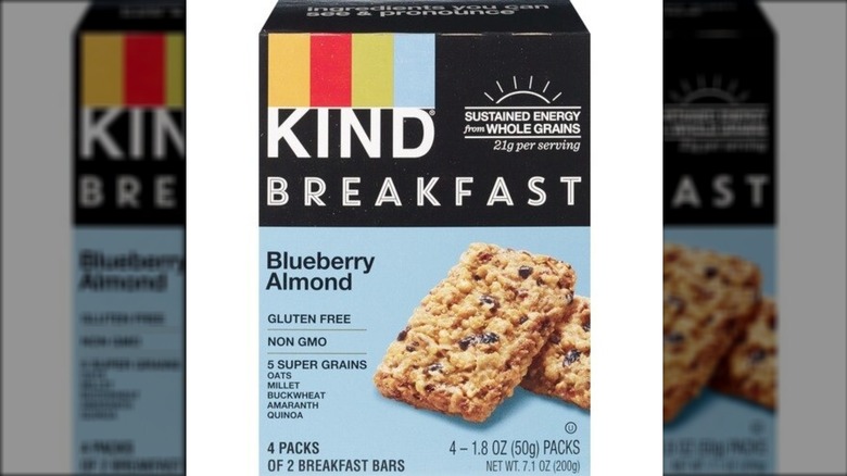 Kind blueberry almond breakfast bars