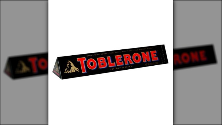 toblerone dark chocolate bar