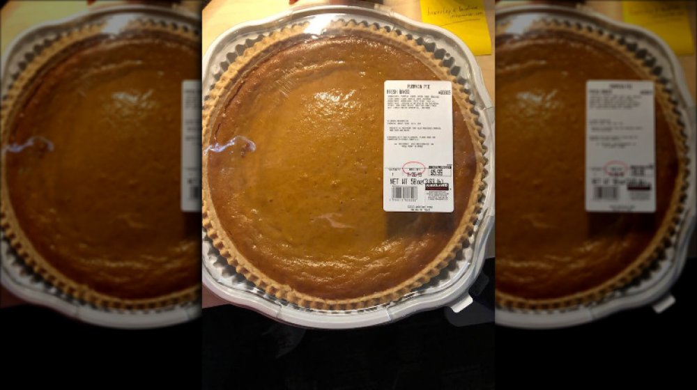 Costco pumpkin pie