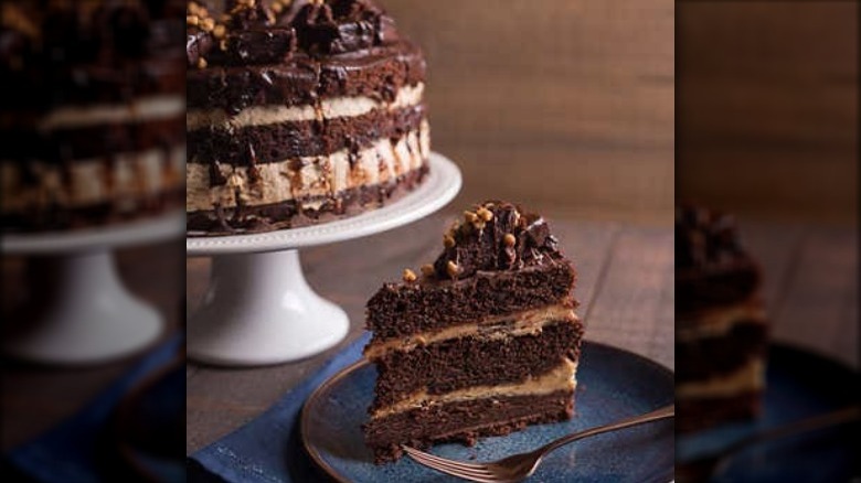 Peanut Butter Explosion Cake