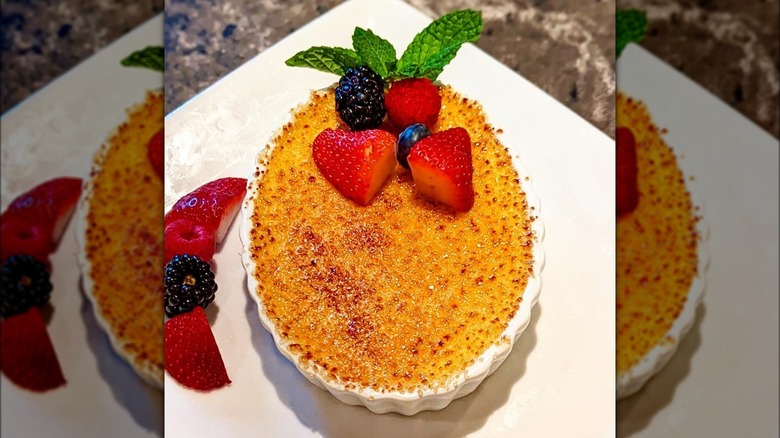 Ruth's Chris Crème Brulée