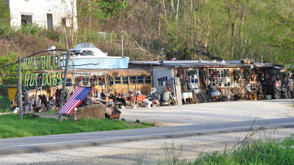 Hillbilly Hot Dogs restaurant in West Virginia