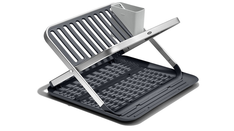 OXO fold flat drying rack