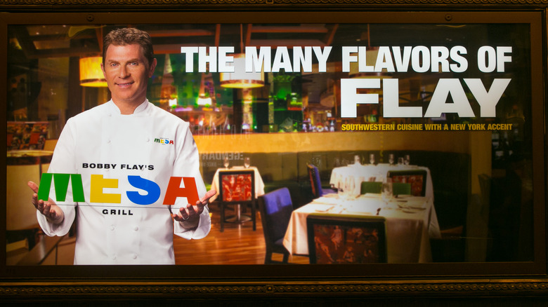 Bobby Flay mesa grill advertisement