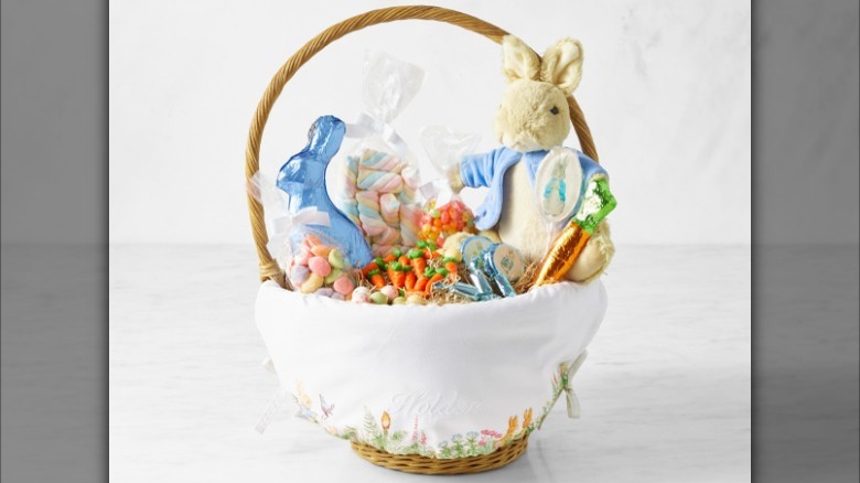 Peter Rabbit easter basket 