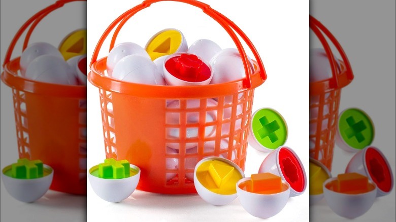 educational Easter basket toy