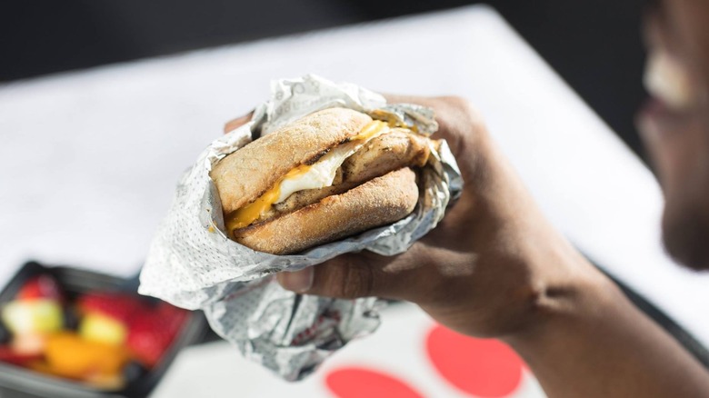 breakfast sandwich from chick-fil-a