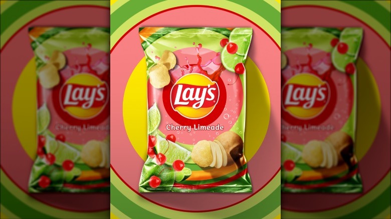 Bag of Cherry Limeade chips