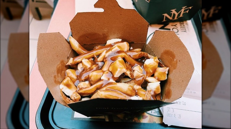 Box of NYF poutine