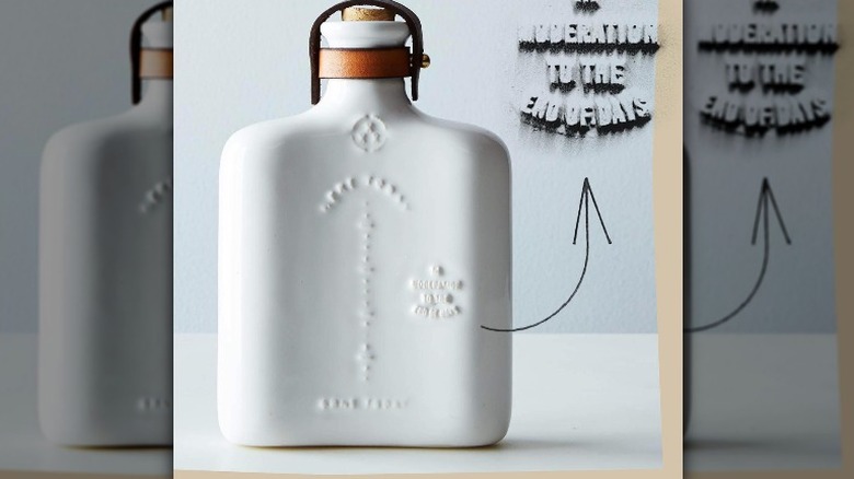 Misc. Goods. Co. ceramic flask