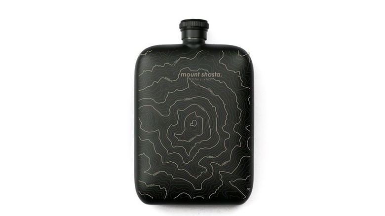 Well Told Topography Maps flask