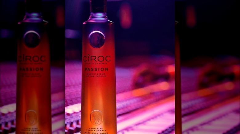 Ciroc Passion flavored vodka bottle