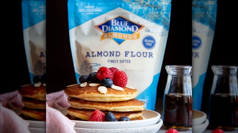 Blue Diamond almond flour pancakes