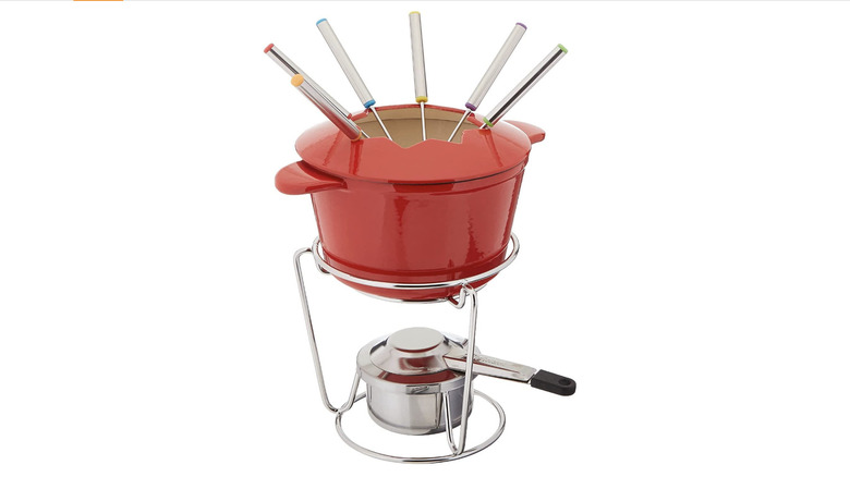 Cuisinart cast iron fondue set