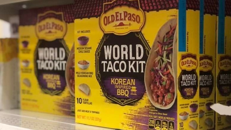 old el paso world taco kit