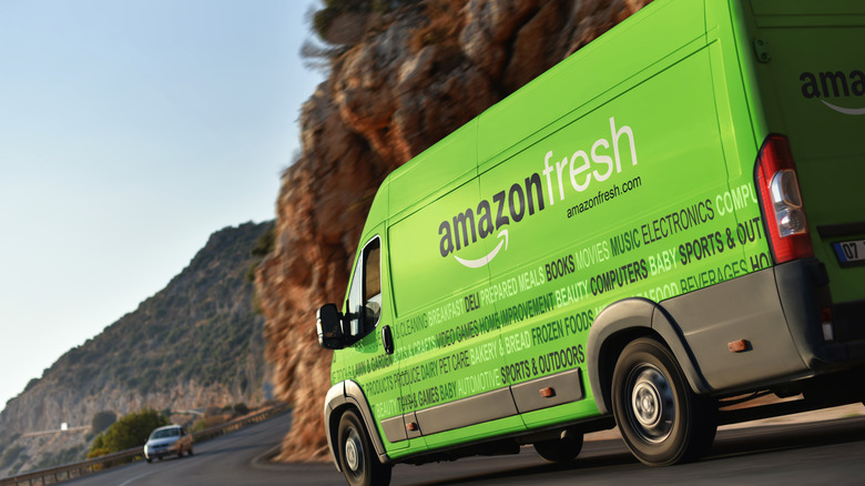 amazon fresh delivery van