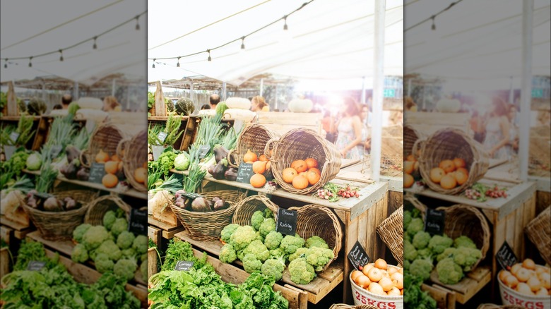 stall at Oranjezicht City Farm Market