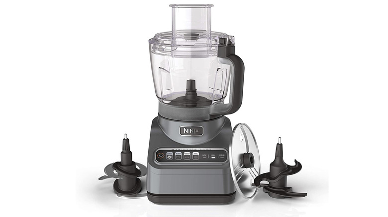 gray food processor