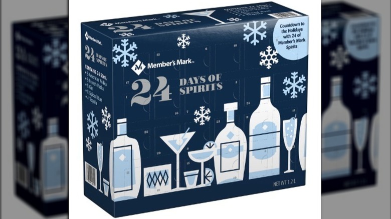 Member's Mark 24 Days of Spirits advent calendar