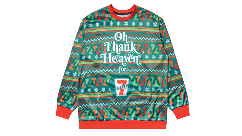 2022's 7-Eleven ugly holiday sweater 