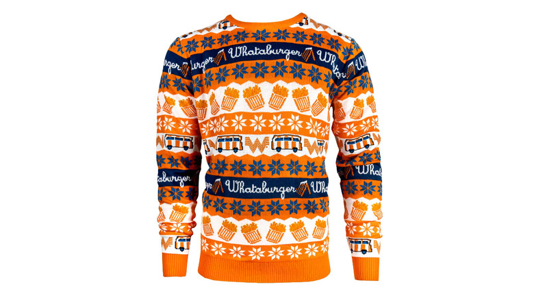 2022 Whataburger ugly Christmas sweater