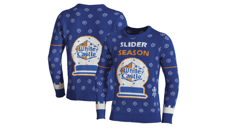 White Castle holiday sweaters 