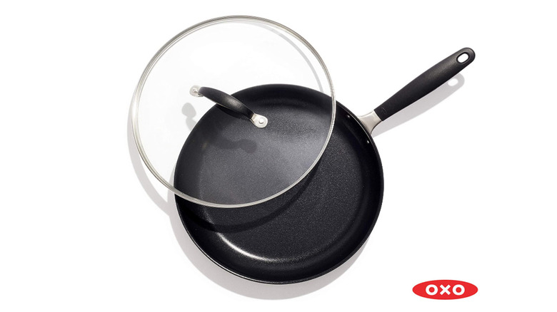 OXO 12-inch frying pan with lid