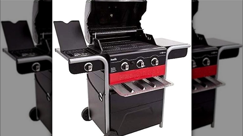 gas and charcoal hybrid grill 