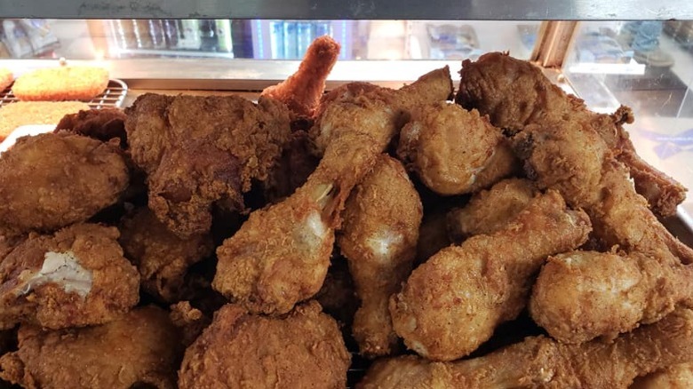 Stack of Fried Chicken 