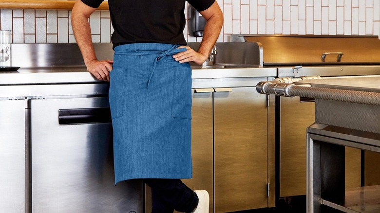 man in apron