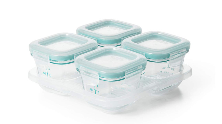 OXO glass baby storage set 