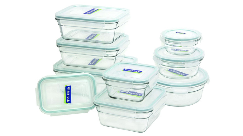 Glasslock assorted container set 