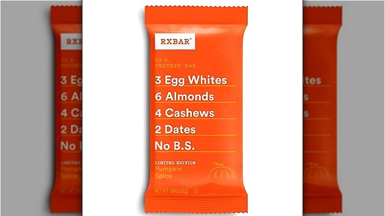 RXbar pumpkin spice flavor