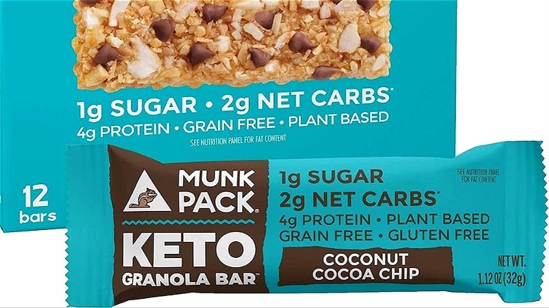 Munk Pack keto granola bar
