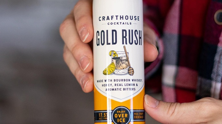 A bottle of Crafthouse's Gold Rush.