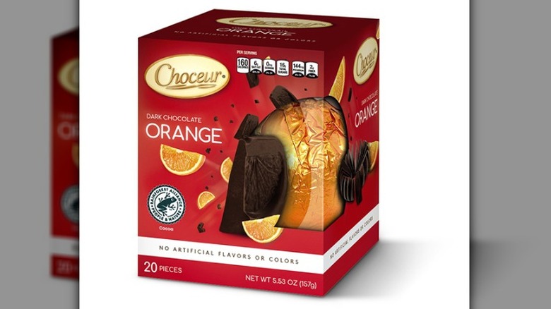 Aldi's Choceur Break-A-Part Dark Chocolate Oranfe